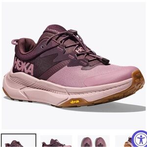 HOKA Transport Sneakers Raisin Vibram Sole 7